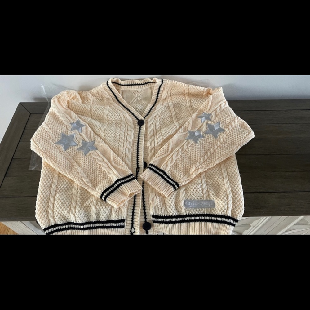 Taylor Swift Star Folklore Cardigan (blue) Taylor’s Version